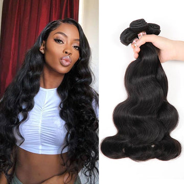 Ali Annabelle Indian Remy Body Wave Human Hair Bundles Hair Extensions